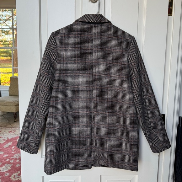 Abercrombie and Fitch Women's Heavyweight Wool-Blend Blazer Coat - Size Small - Picture 3 of 4